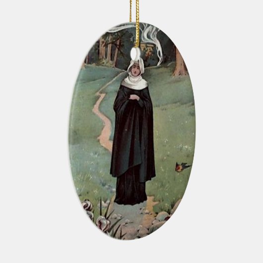 Verzierung St. Bridget Keramik Ornament (Rechts)