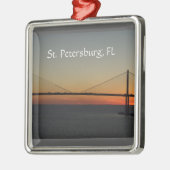 Verzierung St Petersburg Florida Ornament Aus Metall (Links)