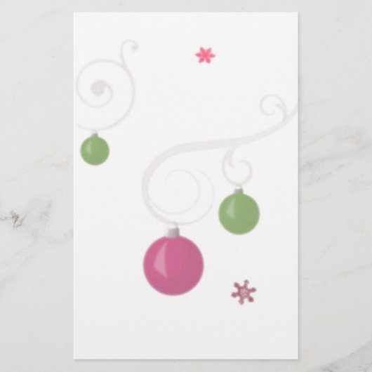 Verzierung stationär briefpapier (Vorderseite)