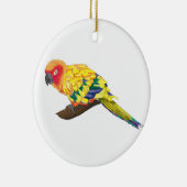Verzierung Sun Conure Keramikornament (Rechts)