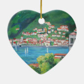 Verzierung Tornos, Italien Keramik Ornament (Hinten)