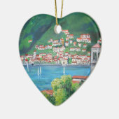 Verzierung Tornos, Italien Keramik Ornament (Links)