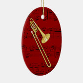Verzierung - Trombone (Baß) - wählen Sie Ihre Keramikornament (Rechts)