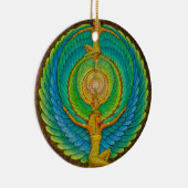 Verzierung "unbegrenzten Isis" Weihnachts Keramikornament (Rechts)