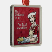 Verzierung: Und zu allem ein guter Biss Ornament Aus Metall (Rechts)