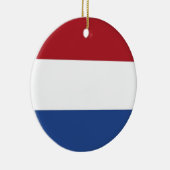 Verzierung unter der Flagge der Niederlande Keramikornament (Rechts)