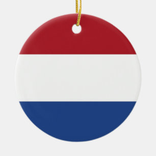 Verzierung unter der Flagge der Niederlande Keramikornament