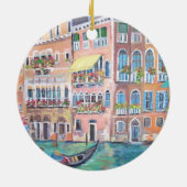 Verzierung Venedigs, Italien Keramik Ornament (Hinten)