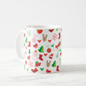 Verzierung WeihnachtsTassendekoration Weihnachten Kaffeetasse (Vorderseite Links)
