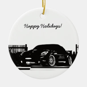 Verzierungen des Weihnachten350z Keramikornament