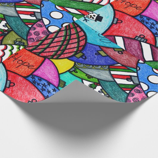 Verzierungen Geschenkpapier (Ecke)