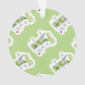 VERZIERUNGEN - MOJITO-REZEPT COCKTAIL-KUNST ORNAMENT (Rückseite)