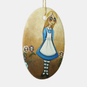 Verzierungs-Alice im Wunderland Keramikornament (Rechts)