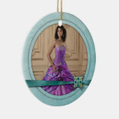 Verzierungs-Girly aquamariner Juwel-Band-Bonbon 16 Keramikornament (Rechts)