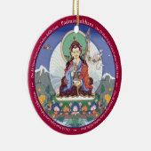 VERZIERUNGS-KERAMIK - Padmasambhava + Nahes hohes Keramikornament (Rechts)