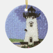 Verzierungs-Martha's Vineyardleuchtturm Keramikornament (Vorne)