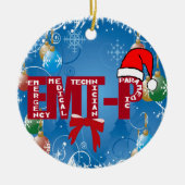 VERZIERUNGS-NOTsanitäter DES WEIHNACHTENEMT-P Keramik Ornament (Vorne)