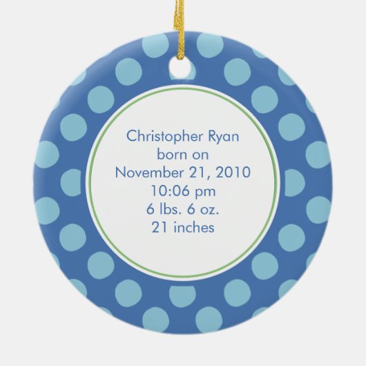 Verzierungs-wertvoller Affe des Babys erste Keramik Ornament (Hinten)