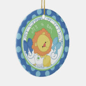 Verzierungs-wertvoller Löwe des Babys erste Keramik Ornament (Rechts)