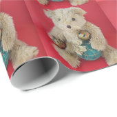 Verzierungsbärn-Packpapier Geschenkpapier (Rolleneckpunkt)
