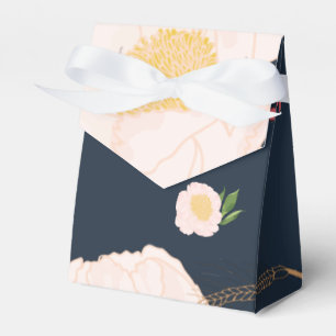 Verzierungsbox aus Papier Baby Rosa Cosmos auf Wei Geschenkschachtel