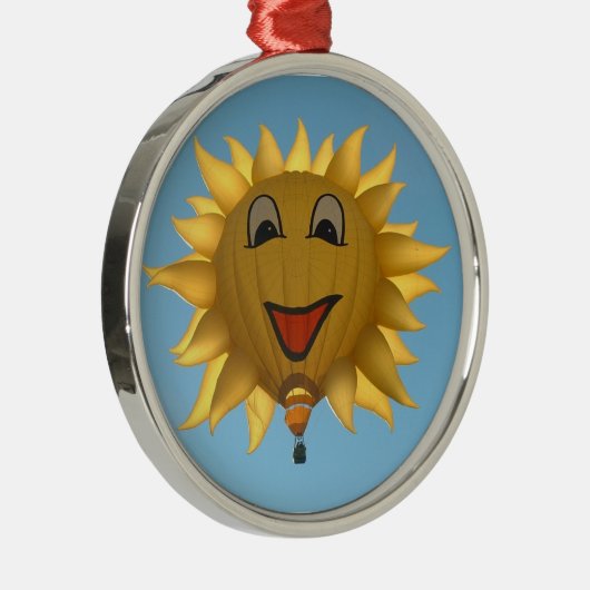 Verzierungssonne Silbernes Ornament (Rechts)