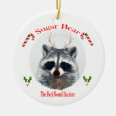 Verzierungszuckerbär Keramik Ornament (Vorne)