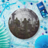 verzogener Friedhof Pappteller (Party)
