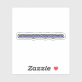 Verzögern jetzt, mich später zu überraschen. ADHS Aufkleber (Blatt)