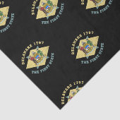 VERZÖGERUNG 1797 DER ERSTEN STAATLICHEN FLAGGE SEIDENPAPIER (Ausschnitt)