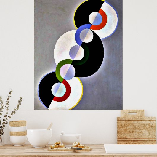 Verzögerung - Endloser Rhythmus Poster (Küche)