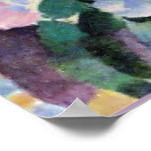 Verzögerung - Landscape with Disk, Poster (Ecke)