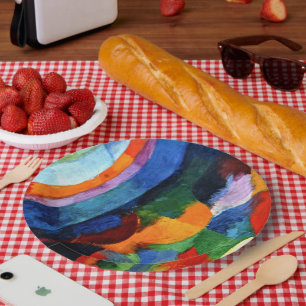 Verzögerung - Rundformen, Sonne, Mond, Pappteller