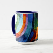 Verzögerung - Rundformen, Sonne, Mond Tasse (Vorderseite Links)