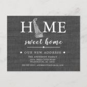 VERZÖGERUNG Staat-Umstiegskarte Ankündigungspostkarte (Vorderseite)