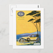 Verzögerung ~ Vintage Kfz-Werbung Postkarte (Vorne/Hinten)