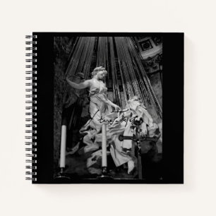 Verzückung der Heiligen Theresa von Avila Bernini Notizblock