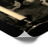 Verzückung der Heiligen Theresa von Avila Bernini Poster (Ecke)