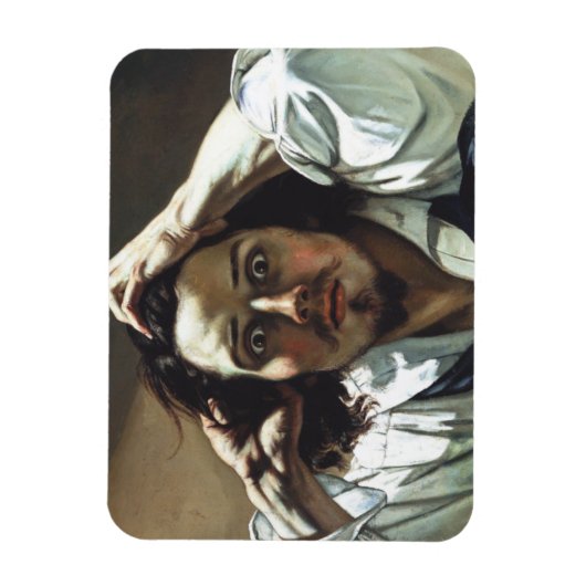 verzweifelter Mensch Magnet (Vertikal)