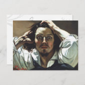 verzweifelter Mensch Postkarte (Vorne/Hinten)