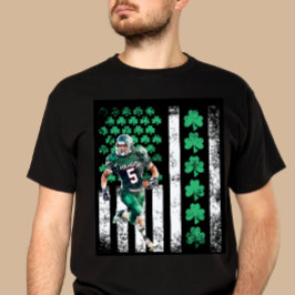 Verzweifeltes St. Patrick's Day Football T-Shirt