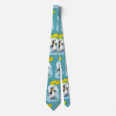 Verzweiflung König Pinguin Sprichwort schlechte Wo Krawatte (Vorderseite)