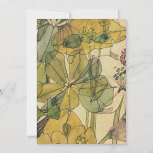 Verzweiflung mit Yham Blume Charles Rennie Mackint Einladung