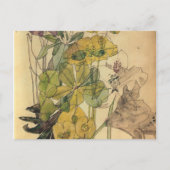Verzweiflung mit Yham Blume Charles Rennie Mackint Postkarte (Vorderseite)
