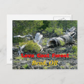 Verzweiflung Postkarte (Vorne/Hinten)