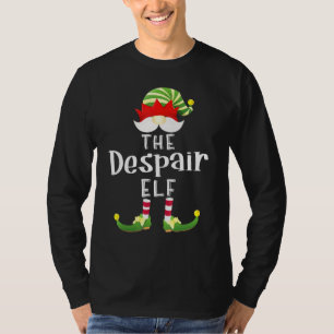 Verzweiflungs-Elfen-Gruppen-Weihnachts-Pyjama-Part T-Shirt