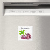 Verzweigung roter Trauben Magnet (In Situ (Geschirrspüler))