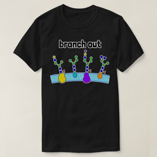 Verzweigung T-Shirt (Design vorne)