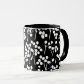 Verzweigung und Blätter 2 Tasse (VorderseiteRechts)