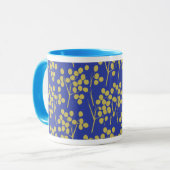 Verzweigung und Blätter Tasse (Vorderseite Links)
